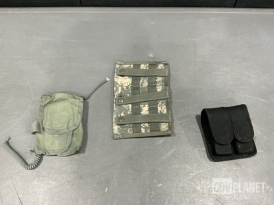 (32) First Aid Kit Inserts, (179) M4 Three Mag Pouches & Assorted Items