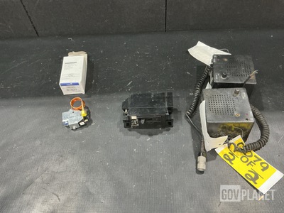 (15) Pressure Switches, (5) Circuit Breakers, (2) Phones & Assorted Items