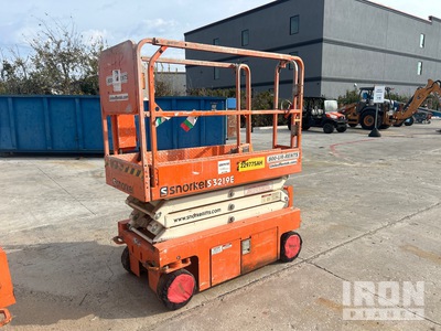 2019 Snorkel S3219E Electric Scissor Lift (Inoperable)