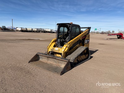 2017 Cat 289D Two-Speed Oruga cargadora compacta