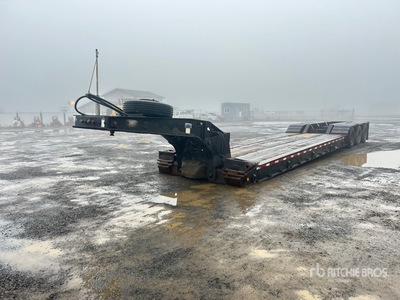 1991 Trail King TK100HD6-483 Tri/A Removable Gooseneck Lowboy Trailer