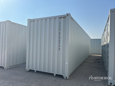 2025 40 ft High Cube Multi-Door Storage Container