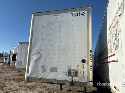 2013 Wabash 53 ft x 102 in T/A Remorque fourgon