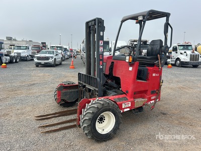 2016 Moffet M8 5500 lb 3x3 Truck Mounted Forklift