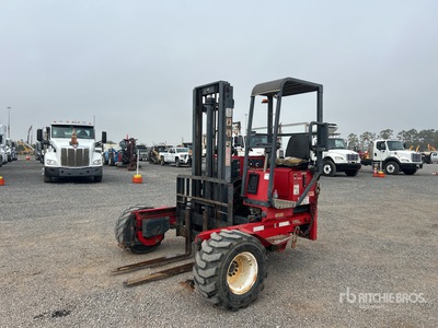 2001 Moffet M8 5000 lb 3x3 Truck Mounted Forklift