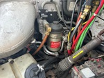 Engine with Air Compressor