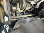 Engine with A/C Compressor