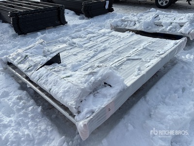 2025 BYT SDALUS Sled Deck for Shortbox Pickup with Aluminum Decking (Unused)