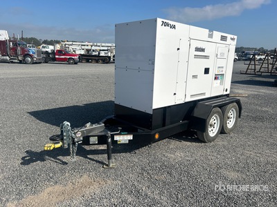 2022 Yamabiko DGK70F 56 kW Mobile Generator Set