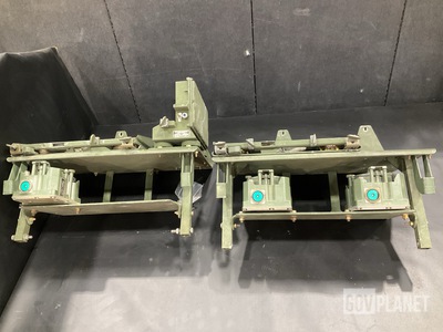 (2) Exelis A3014065-1 Radio Rack Plates