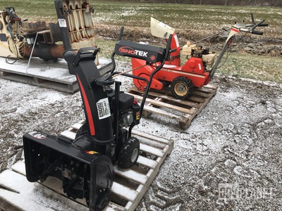 (1) Arlens SnowTek Snow Blower & (1) Allis-Chalmers Simplicity Snow Blower