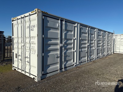 2025 40 ft High Cube Multi-Door Contenedor de almacenamiento