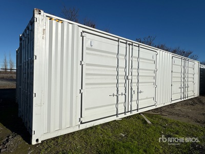 2026 40 ft High Cube Multi-Door Contenedor de almacenamiento