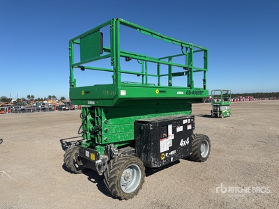 2016 Genie GS-4069RT 4x4 Diesel Scissor Lift