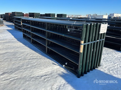 Quantity of (16) 2024 BYT MRG160 15 ft 6 in Magnum Ranch Portail pour bétail (Unused)