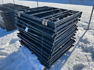 Quantity of (24) 2025 BYT RG04 4 ft Ranch Livestock Gate (Unused)