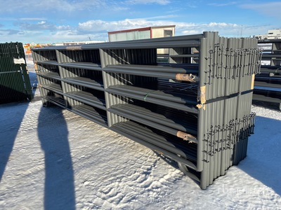 Quantity of (12) 2025 BYT MSP160 16 ft Magnum Ranch Livestock Panel (Unused)