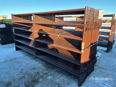 Quantity of (21) 2025 BYT HDALYPNL12 12 ft Alley Livestock Panel (Unused)