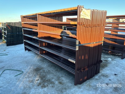 Quantity of (21) 2025 BYT HDALYPNL12 12 ft Alley Livestock Panel (Unused)