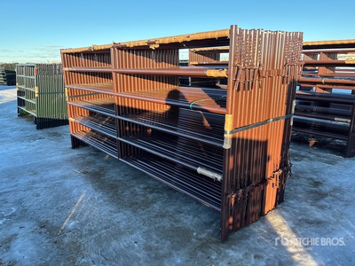 Quantity of (21) 2025 BYT HDALYPNL12 12 ft Alley Livestock Panel (Unused)