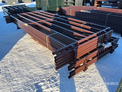 Quantity of (12) 2025 BYT HDALYPNL12 12 ft Alley Livestock Panel (Unused)