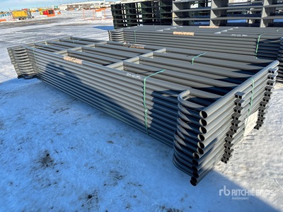 Quantity of (12) 2025 BYT MSP160 16 ft Magnum Ranch Livestock Panel (Unused)