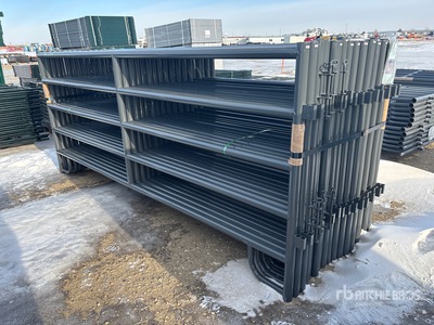 Quantity of (18) 2025 BYT MSP120 12 ft Magnum Ranch Vee Paneel (Unused)