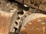 Undercarriage with Left Sprocket