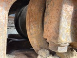 Undercarriage with Left Track Rollers