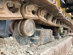 Undercarriage with Left Carrier Rollers