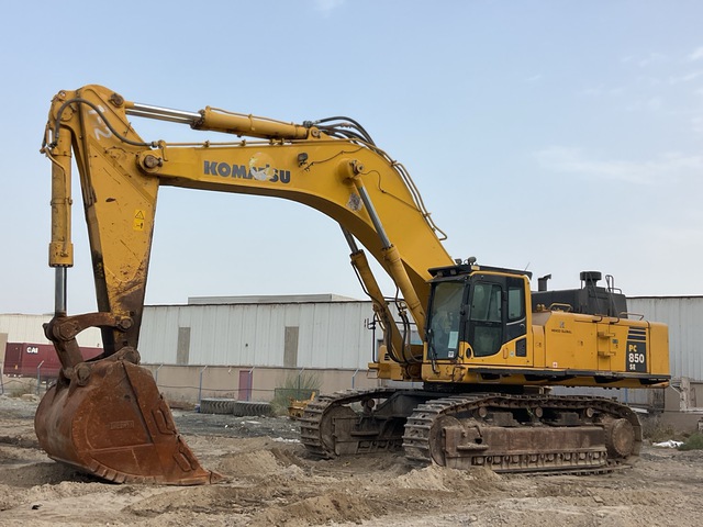 2018 Komatsu PC850-8EO Tracked Excavator
