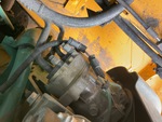 Engine with A/C Compressor