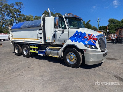 2017 International ProStar 6x4 T / A-kiepwagen