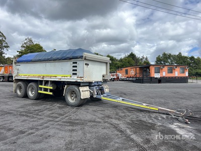 2018 M&S 6 m Super Dog Remorque à benne basculante