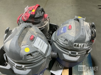 (3) Shop-Vac Wet/Dry Vacuums