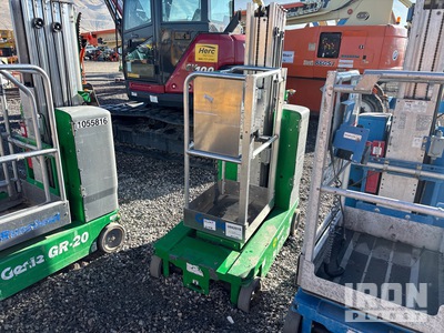 2017 Genie GR-20 Electric Vertical Mast Lift