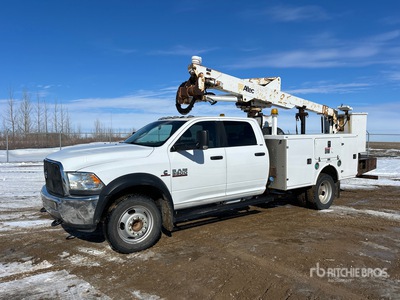 2017 Altec AT237 37 ft on 2017 Ram 5500 SLT 4x4 Crew Cab Bucket Truck