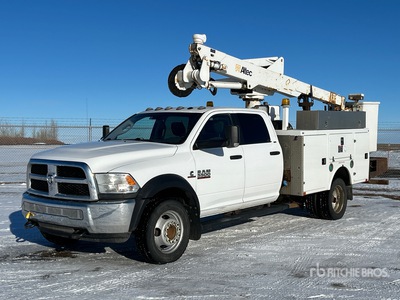 2017 Altec AT237 37 ft on 2017 Ram 5500 SLT 4x4 Crew Cab Bucket Truck