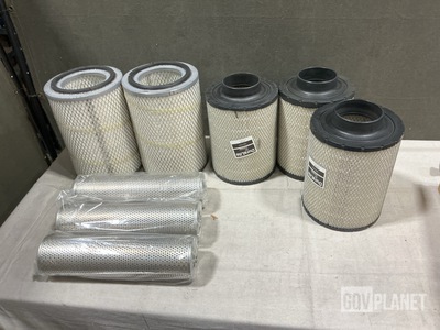 (6) Air Cleaners, (16) Hydraulic Element Filters & Assorted Items