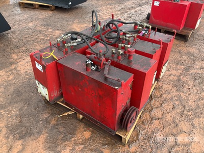 Quantity of (6) Hydraulic Tanks w/ Pumps