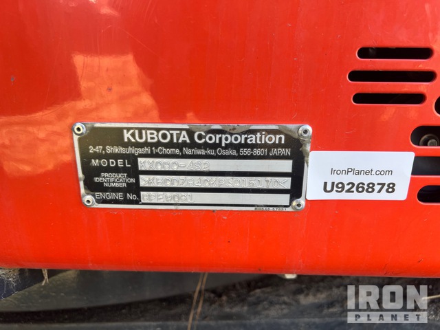 EXCAVADORA 2023 KUBOTA KX0804S2R3A