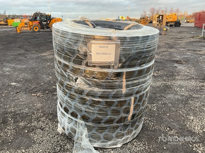 Quantity of (4) Trelleborg TR900 14.00R24 Tires (Unused)