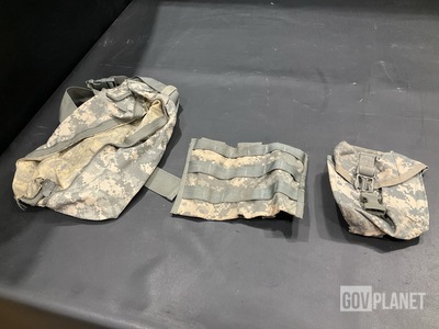 (51) M4 Three Mag Pouches, (62) Waist Packs & Assorted Items