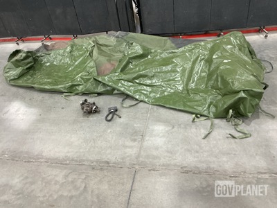 (1) Fitted Cover, (1) Fuel Pump, (1) Utility Light & Assorted Items