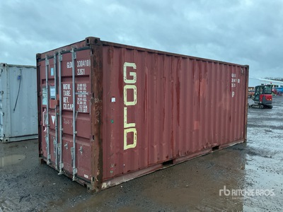 20 ft Plus Shelving Conteneur de stockage