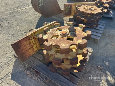 21.5 in Excavator Compaction Wheel