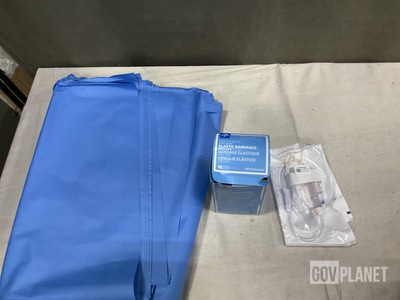 (3) Packages of Wrappers, (55) Packages of Bandages & Assorted Items