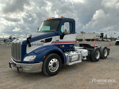 2017 Peterbilt 579 6x4 T/A Day Cab Truck Tractor