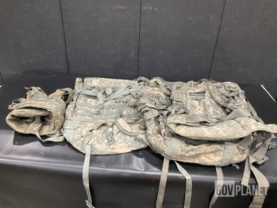 (70) Fighting Load Carriers, (12) Large Field Pack Rucksacks & Assorted Items