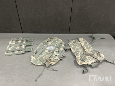 (67) M4 Three Mag Pouches, (92) Waist Packs & Assorted Items
